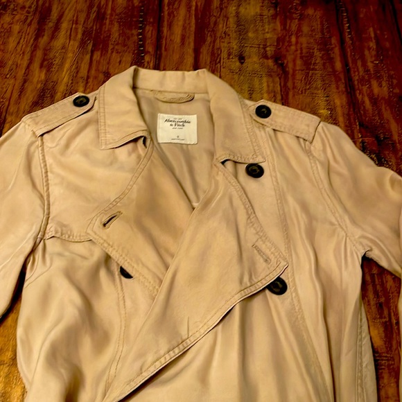 Abercrombie & Fitch Long length Trench Coat - Picture 6 of 6
